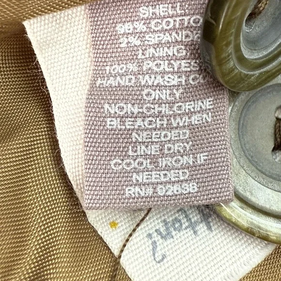 Fossil Fir Green Velvet Women's Blazer - Picture 9 of 9